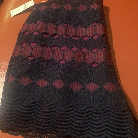 Anthropologie women’s 6 Maeve Lace embroidered high waist Shorts - Picture 5 of 8